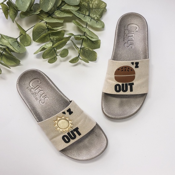 Circus by Sam Edelman Shoes - Suns Out, Buns Out Slide Sandals